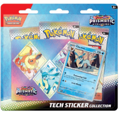 Pokemon Scarlet & Violet - Prismatic Evolution Tech Sticker Collection - Glaceon